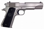 Colt 1911 Government 45 ACP Full-Size Pistol with Brushed Stainless ...