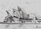 Sydney Opera House Sketch at PaintingValley.com | Explore collection of ...