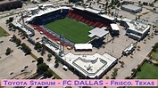 Toyota Stadium Drone Flight - Frisco, Texas - FC Dallas Soccer Club ...