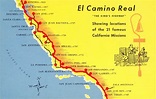 A trail map of some of the amazing Spanish Missions across California ...