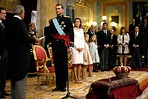 Photos of Spain's King Felipe VI Being Sworn In
