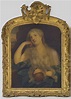 Bildnis der Marie-Elisabeth Isabelle de Ludres La Belle Isabelle als büßende Magdalena by Pierre ...
