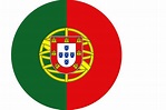 Bandera circular de Portugal PNG Imagenes gratis 2023 | Busco PNG