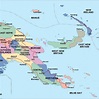 papua new guinea political map. Eps Illustrator Map | Digital Maps. Netmaps UK Vector Eps & Wall ...