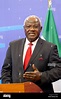 Ernest Bai Koroma, President of Sierra Leone Stock Photo - Alamy