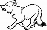 Lobo (Animales) – Páginas para colorear