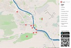 Tbilisi Tourist Attractions Map | Besttravels.org