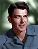 Young Ronald Reagan (1950s) : r/Colorization