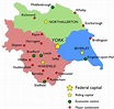 Top 104+ Wallpaper Map Of The North West Of England Excellent