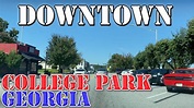 College Park - Georgia - 4K Downtown Drive - YouTube