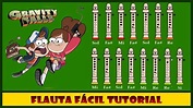 Gravity Falls (Simplificado) en Flauta Dulce "Con Notas Explicadas ...