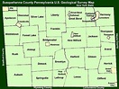Susquehanna County Pennsylvania Township Maps