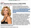 Family, Friends & Fans Mourning Natasha Richardson’s Death – First ...