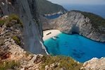 Navagio Beach, Zakynthos, Greece | Beautiful Places to Visit