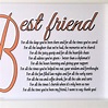 Personalised Best Friend Birthday Poem Gift - Etsy