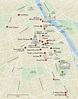 Большая детальная туристическая карта Варшавы. Варшава – большая ...