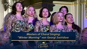 Masters of Choral Singing: Georgi Swiridow "Winter Morning ...