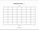 Free Printable Classroom Seating Charts - FREE PRINTABLE