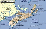 Mapas de Escolar.com - Mapa de Nueva Escocia