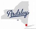 Map of Ardsley, NY, New York