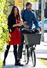 Famke Janssen in sunny LA with boyfriend Cole Frates and dog Licorice ...