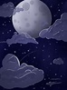 Night Sky Drawing Easy - SKYTRF