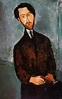Portrait of Leopold Zborowski - Amedeo Modigliani - WikiArt.org ...