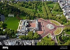 Buckingham Palace, an aerial view Stock Photo - Alamy