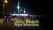 Mumbai Juhu Beach Night Attractions | Juhu Beach Food Stalls | Juhu ...