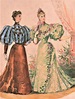 La Mode Illustree - 1895 | Victorian era fashion, Edwardian fashion ...
