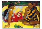 Quadro Two Tahiti Women - Paul Gauguin - Reproduções