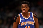 Frank Ntilikina will miss the rest of the season after re-aggravating ...