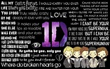 One Direction Lyrics Wallpaper by MysGirl88 on DeviantArt