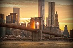 Papel de parede : Nyc, cidade de Nova York, ponte, Pôr do sol, urbano ...