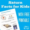 Fun Saturn Facts for Kids - Itsy Bitsy Fun