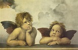 Kunstdruck "Zwei Engel" von Raphael Santi