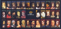 Aqui irei apresentar todos os 34 reis da monarquia portuguesa… 1º ...