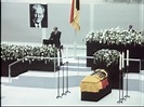 State Funeral for Willy Brandt in the Berlin Reichstag Building, 17 ...