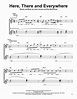 Here, There And Everywhere Sheet Music | The Beatles | Pro Vocal