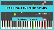 Falling Like The Stars - James Arthur Piano Sheet Music Accordi - Chordify