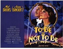 The Obscurity Factor: Mel Brooks & Anne Bancroft in To Be or Not To Be ...