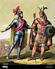 El encuentro entre Hernán Cortés y Moctezuma II, México, 1519 (c1820 ...