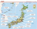 Mapa de Japón - Lonely Planet