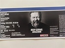 Ricky Gervais - ARMAGEDDON, 1 Ticket, Zürich 14.04.2023 | Acheter sur ...