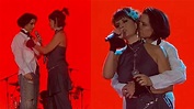 Fernanda Abreu e Marina Lima protagonizam cena quente em show
