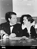 Fred MacMurray with his fiancee Lillian Lamont, 1935 Stock Photo - Alamy
