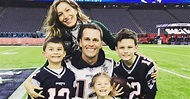 THROWBACK: A Look Into Star Quarterback Tom Brady's Family Life ...