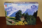 Milton Bradley Big Ben 1000 Piece Puzzle Mt Blanc France NIB Mountains ...