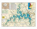 Table Rock Lake Missouri Map | US States Map