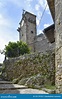 The Old Town of Fontana Liri, Italy. Stock Image - Image of building ...